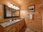 Soaring Hawk Lodge: Upper Level Master Bathroom